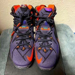 Lebron 12’s Cave Purple/Hyper Grape-Hyper Crimson-Hyper Turquoise